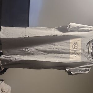 Calvin Klein Gray T-Shirt Dress